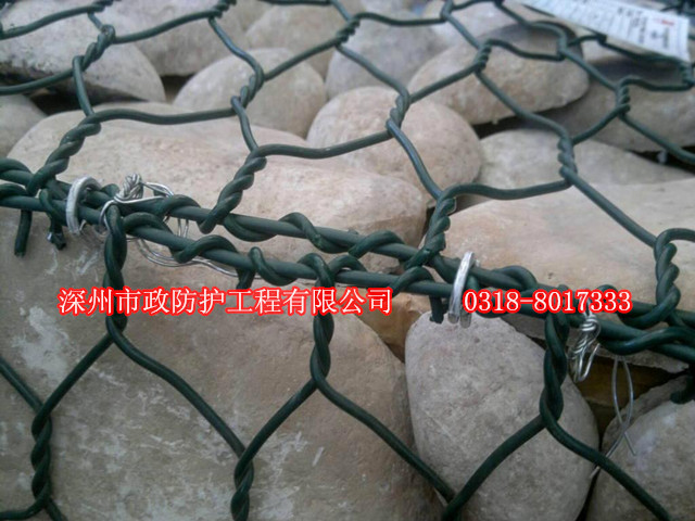 格賓網的后填充料的質量要求